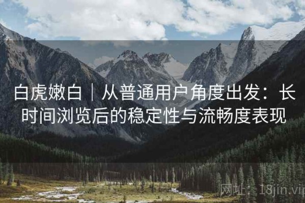 白虎嫩白｜从普通用户角度出发：长时间浏览后的稳定性与流畅度表现