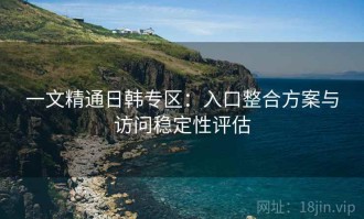 一文精通日韩专区：入口整合方案与访问稳定性评估