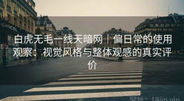 白虎无毛一线天暗网｜偏日常的使用观察：视觉风格与整体观感的真实评价