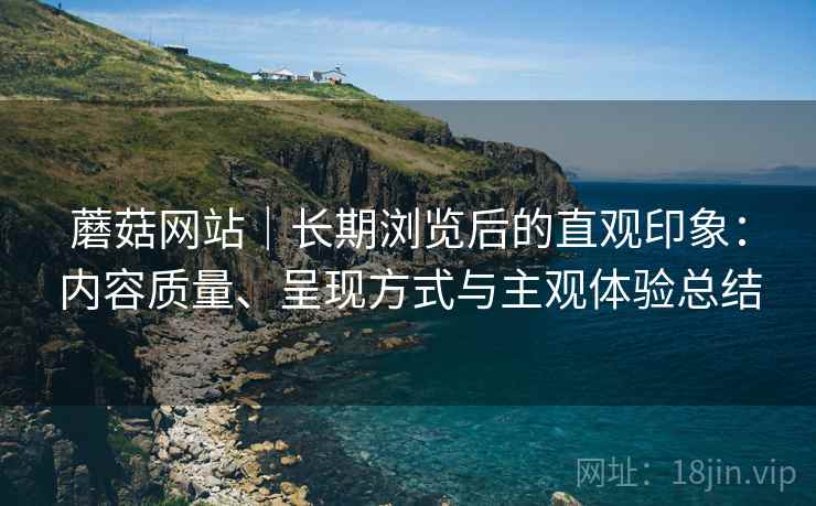 蘑菇网站｜长期浏览后的直观印象：内容质量、呈现方式与主观体验总结