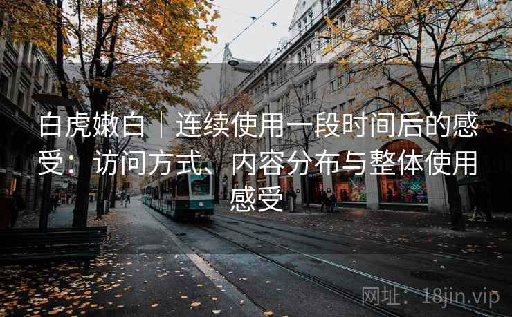 白虎嫩白｜连续使用一段时间后的感受：访问方式、内容分布与整体使用感受