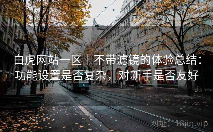 白虎网站一区|不带滤镜的体验总结:功能设置是否复杂,对新手是否友好 白虎网站一区|不带滤镜的体验总结:功能设置是否复杂,对新手是否友好