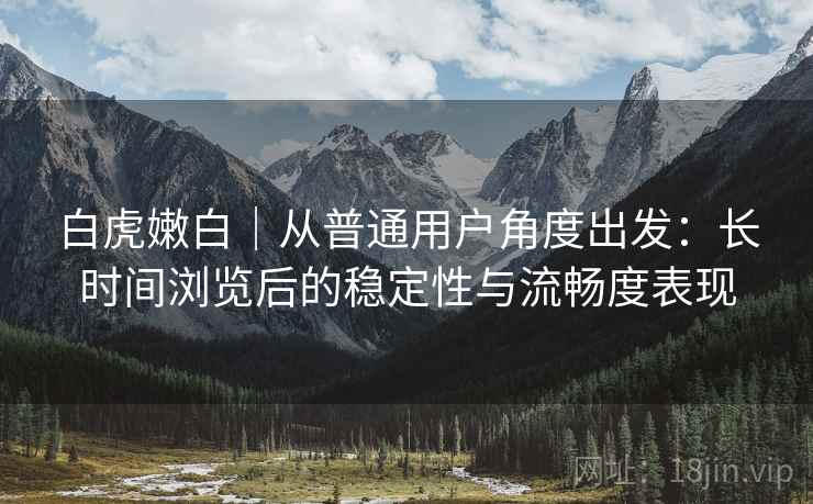 白虎嫩白｜从普通用户角度出发：长时间浏览后的稳定性与流畅度表现