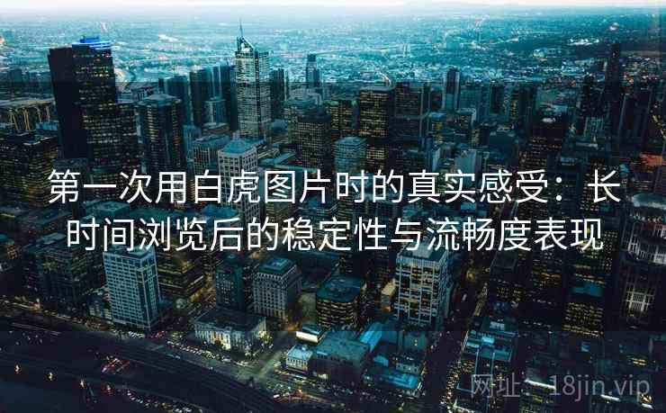 第一次用白虎图片时的真实感受:长时间浏览后的稳定性与流畅度表现 第一次用白虎图片时的真实感受:长时间浏览后的稳定性与流畅度表现